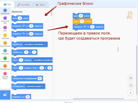 Управление персонажем и создание игрового мира в Скретч