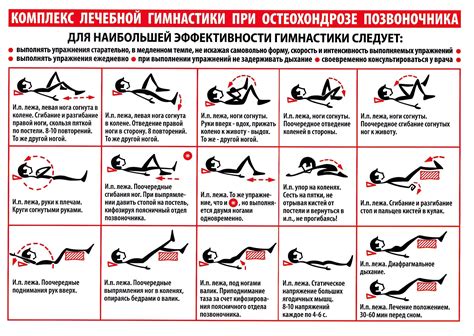 Упражнения при грыже позвоночника