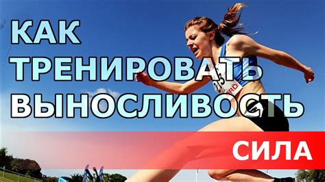 Усиление физической выносливости