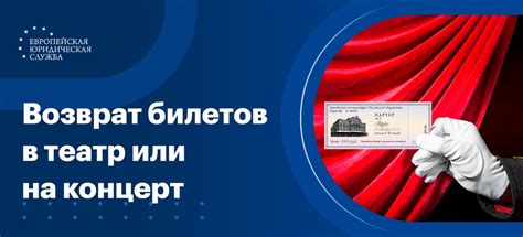 Условия возврата билетов в театр в 2021 году