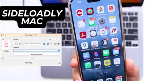 Установите sideloadly на Macbook