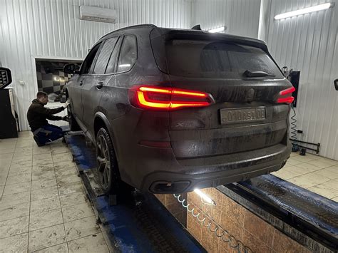 Установка двигателя, подвески и колес на внедорожник BMW