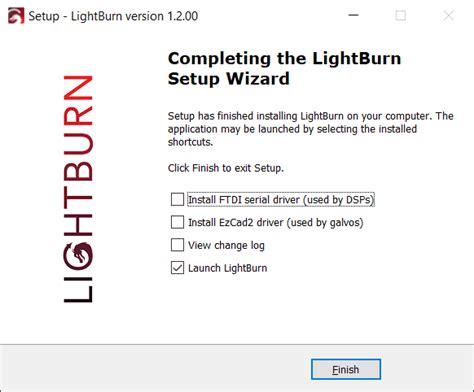 Установка и настройка Lightburn на компьютер