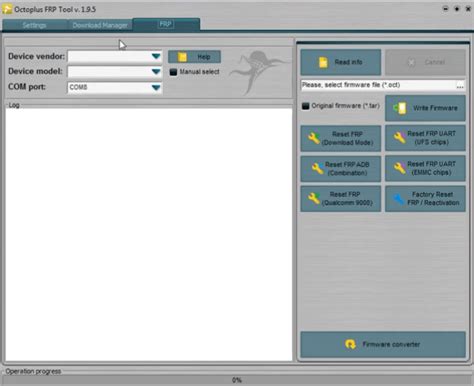 Установка и настройка Octopus FRP Tool