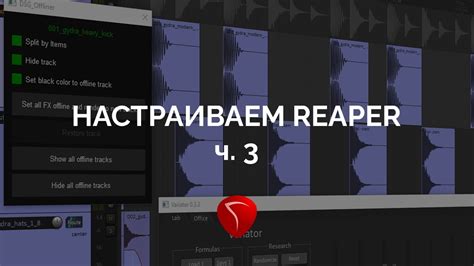 Установка и настройка Reaper