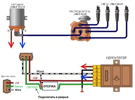 Установка и подключение датчика холла