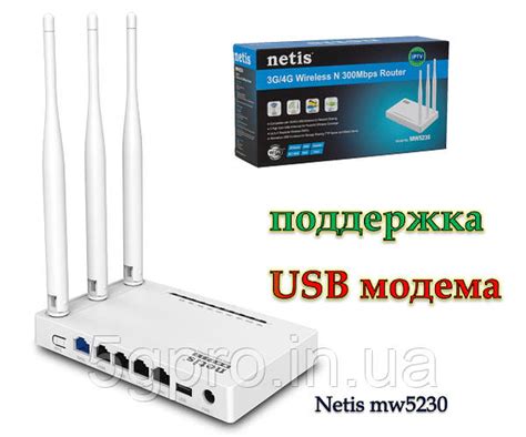 Установка и подключение Netis MW5230