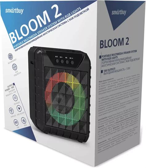 Установка колонки smartbuy bloom