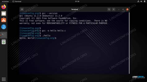 Установка компилятора gcc на Linux