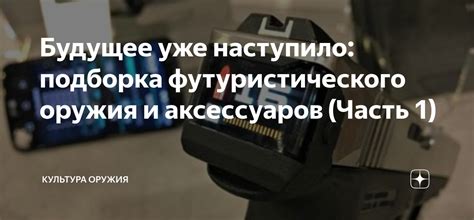 Установка оружия и аксессуаров