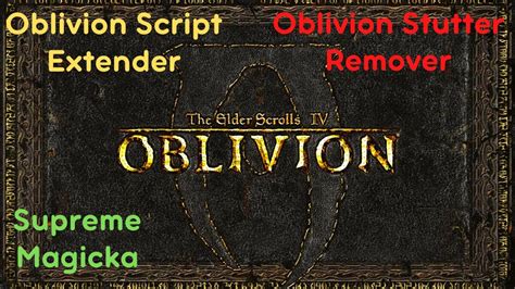 Установка последней версии OBSE на Oblivion