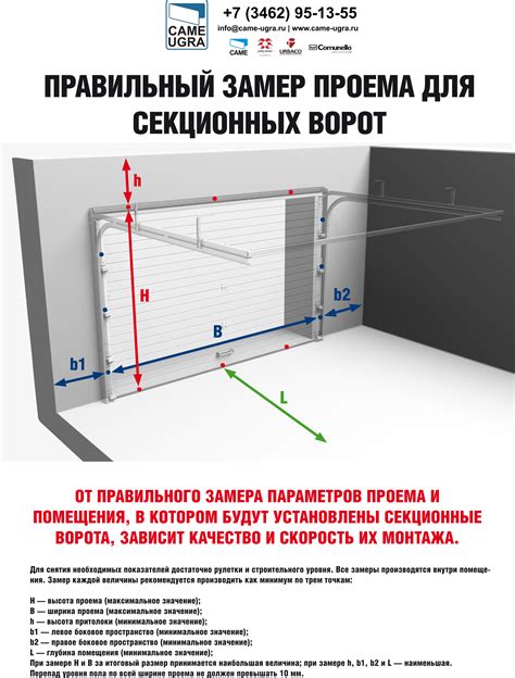 Установка секционных ворот Дорхан: подготовка и монтаж