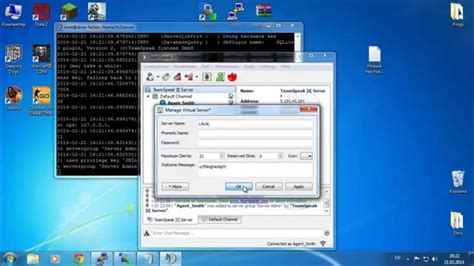 Установка сервера TeamSpeak 3