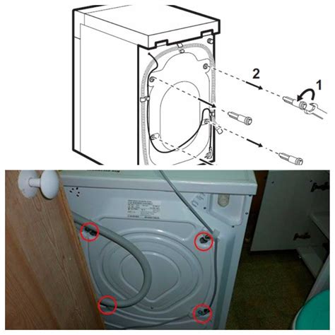 Установка сушильной машины Hi на стиральную - подробная инструкция