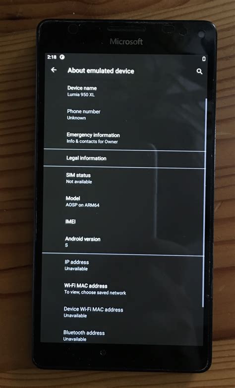 Установка Android на Lumia 950 XL