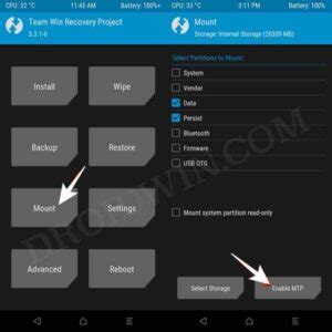 Установка CM13 и Gapps на Android через TWRP