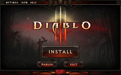 Установка Diablo 3 на ПК