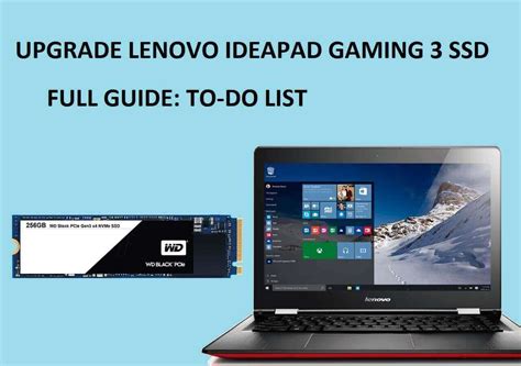 Установка HDD на ноутбук Lenovo IdeaPad Gaming 3