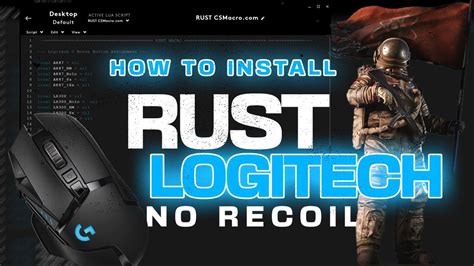 Установка Logitech G102 для Rust