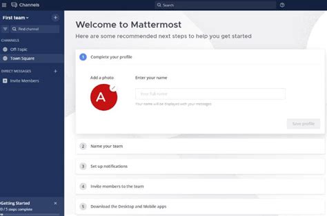 Установка Mattermost boards