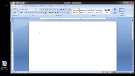 Установка Microsoft Word 2007