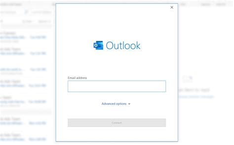 Установка Outlook и подключение к учетной записи Mailru