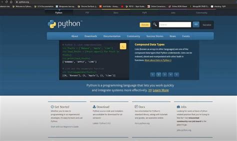 Установка Python на операционной системе