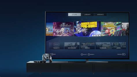 Установка Steam Link на телевизоре