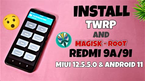 Установка TWRP Recovery на Redmi 9A