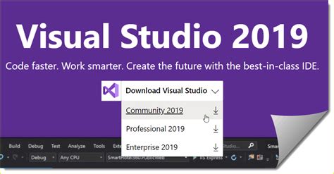 Установка Visual Studio 2019 с необходимыми компонентами