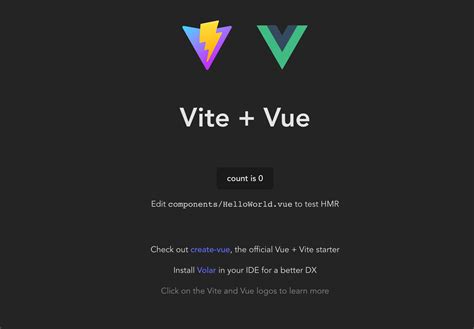 Установка Vue Router на Vite