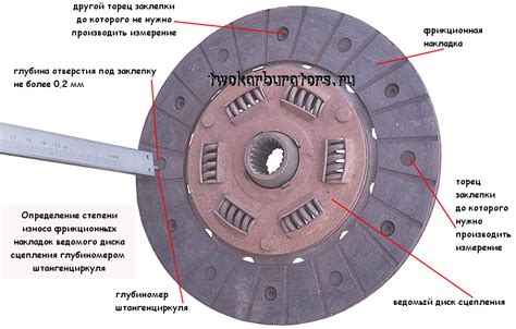 Устранение износа сцепления