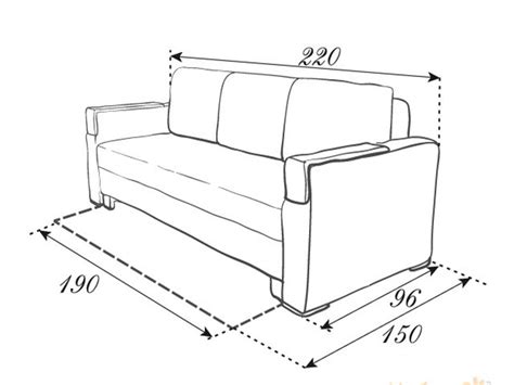 Учитывайте размеры дивана перед выбором расположения