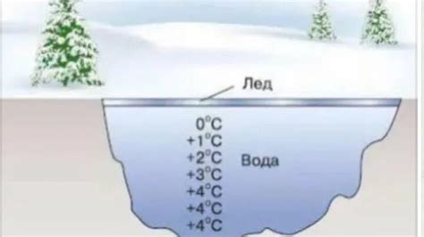 Физический процесс замерзания воды