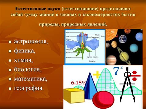 Философия и естественные науки