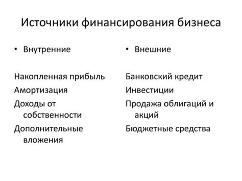 Финансирование бизнеса: источники и стратегии привлечения средств