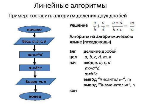 Формула и алгоритм