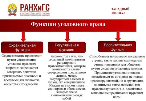 Функции закона в правовой системе