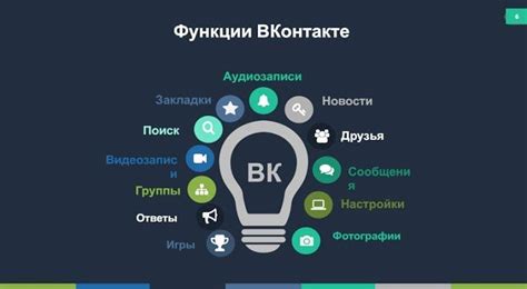 Функции и возможности группы ВКонтакте