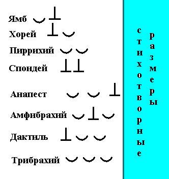 Хорей - применение и особенности