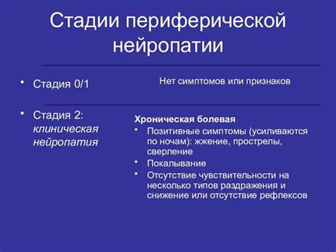 Центральная и периферическая невропатия