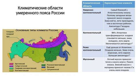 Центральные районы: континентальный климат и степная растительность