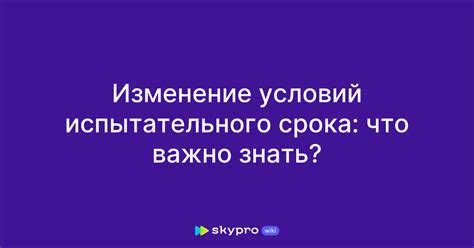 Что делать в случае нарушения условий испытательного срока