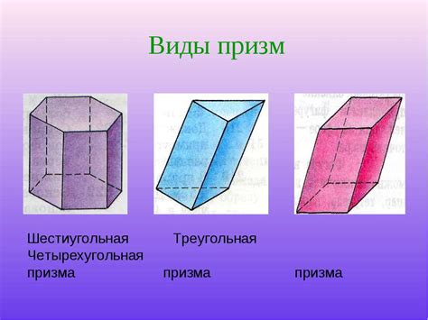 Что такое призма: определение и характеристики