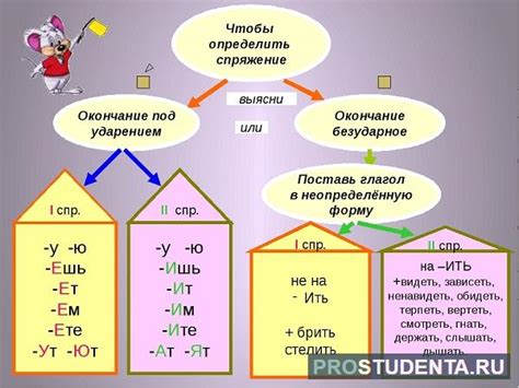 Что такое спряжение и личные окончания