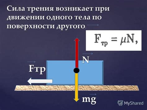 Что такое трение в физике?