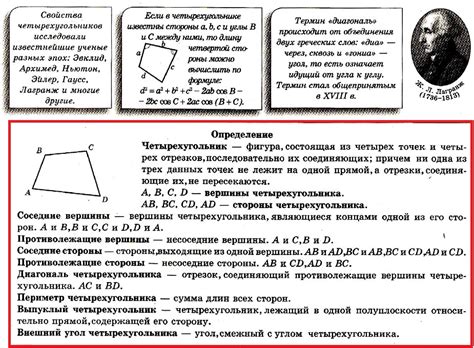 Что такое четырехугольник и как его классифицировать