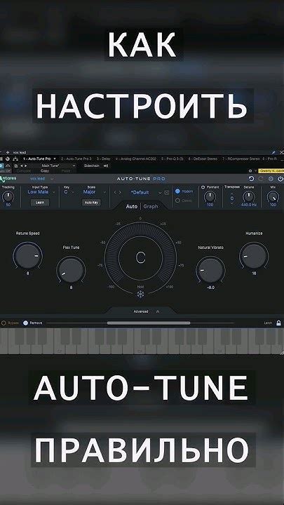 Что такое autotune и как его настроить: подробная инструкция