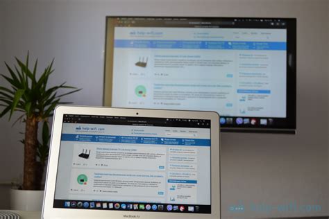 Шаги для подключения iMac к телевизору по Wi-Fi
