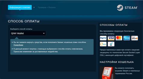 Шаги для успешного пополнения steam через терминал